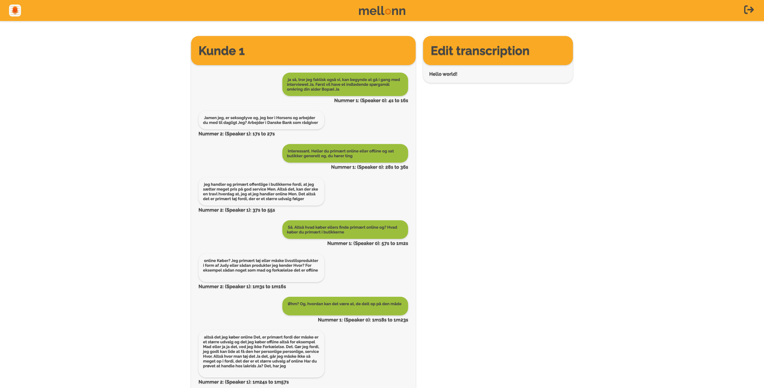 A short update Mellonn